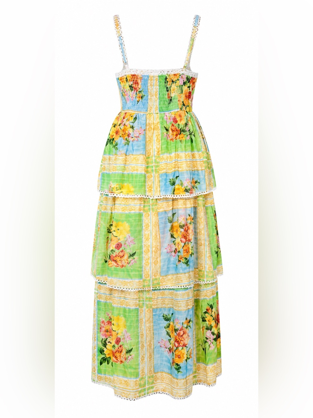 Show Me Your Mumu Peyton Midi Dress Country Bouquet Floral XS - Picture 6 of 6